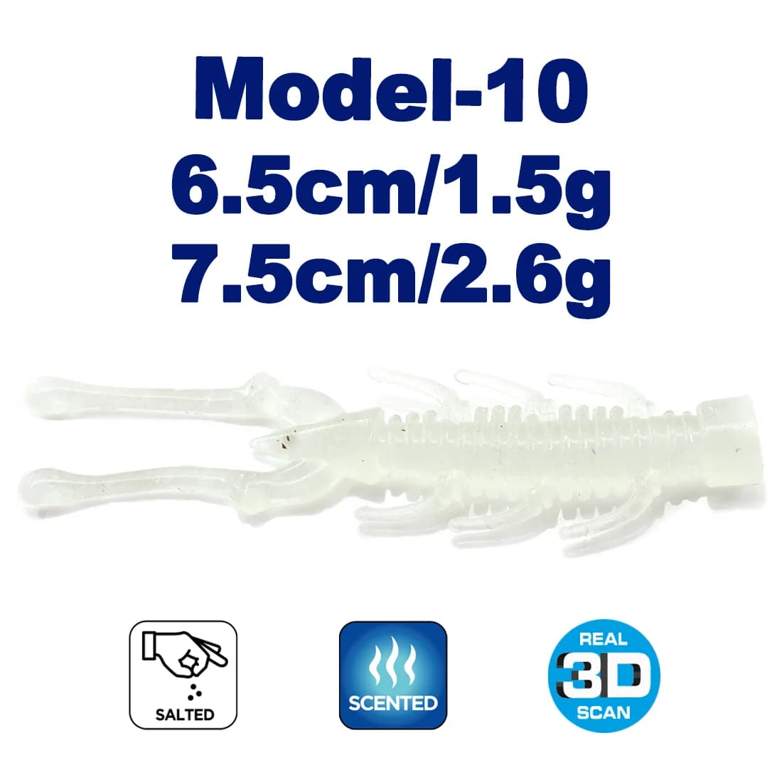 Esche morbide larve di libellula