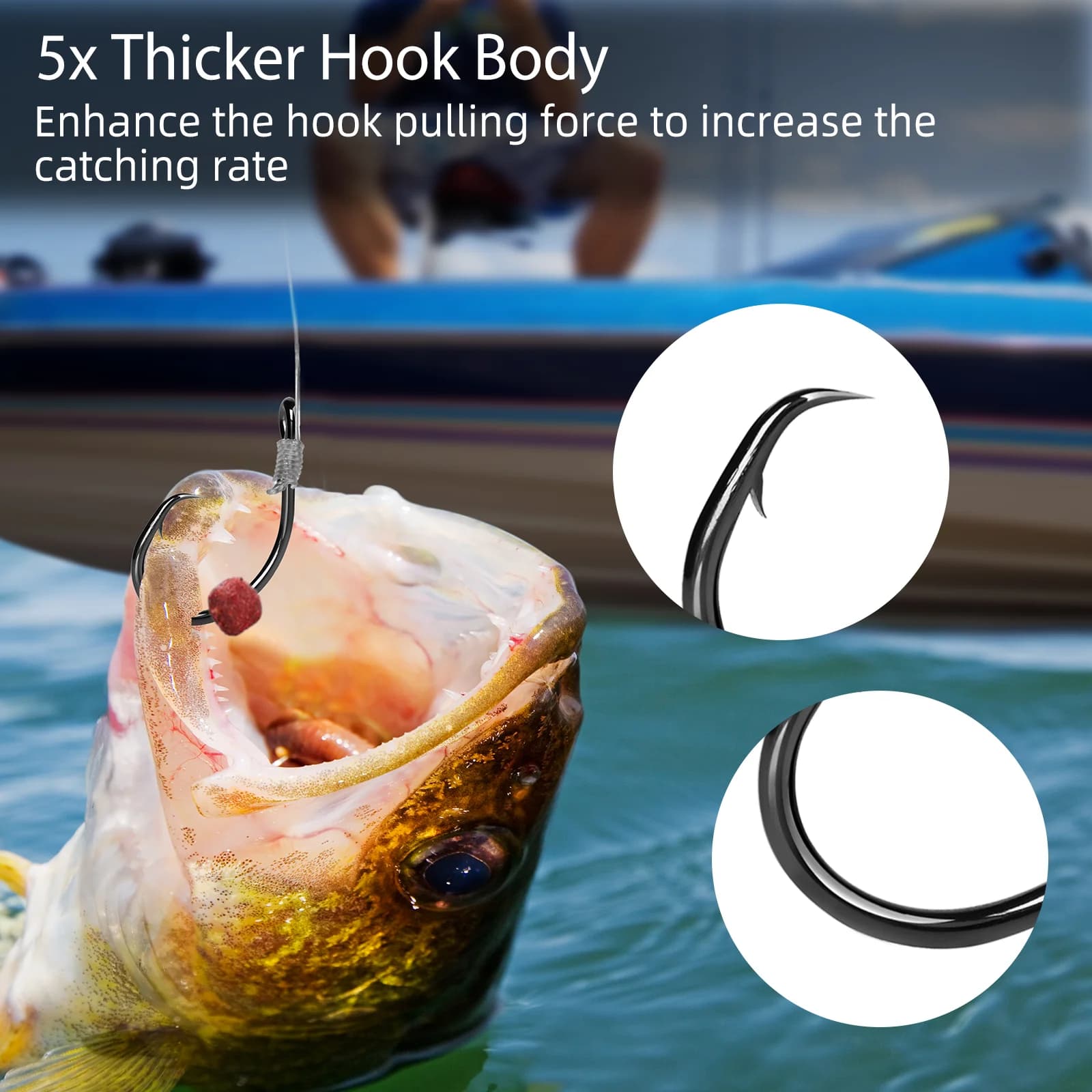 Ammi Circle Hooks 5X Forti, 25-50 Pz