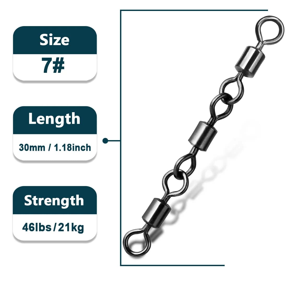 Girelle a Barilotto Triplo Snodo, 15-60 Pz