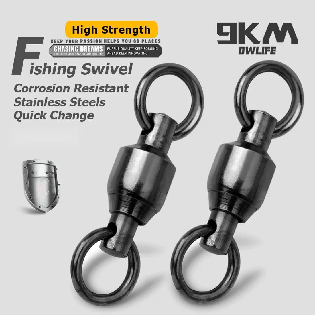 Girelle a cuscinetti a sfera heavy duty con anelli solidi doppi