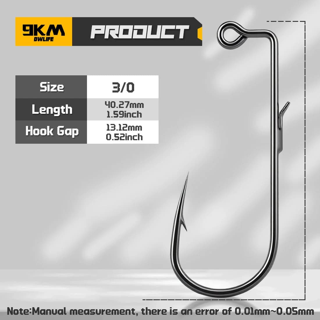 Ami jig baitholder a 90 gradi con fermaglio filo