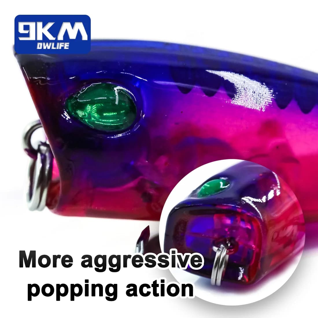 Set di Esche Rigide Minnow e Crankbait con Ami Tripli