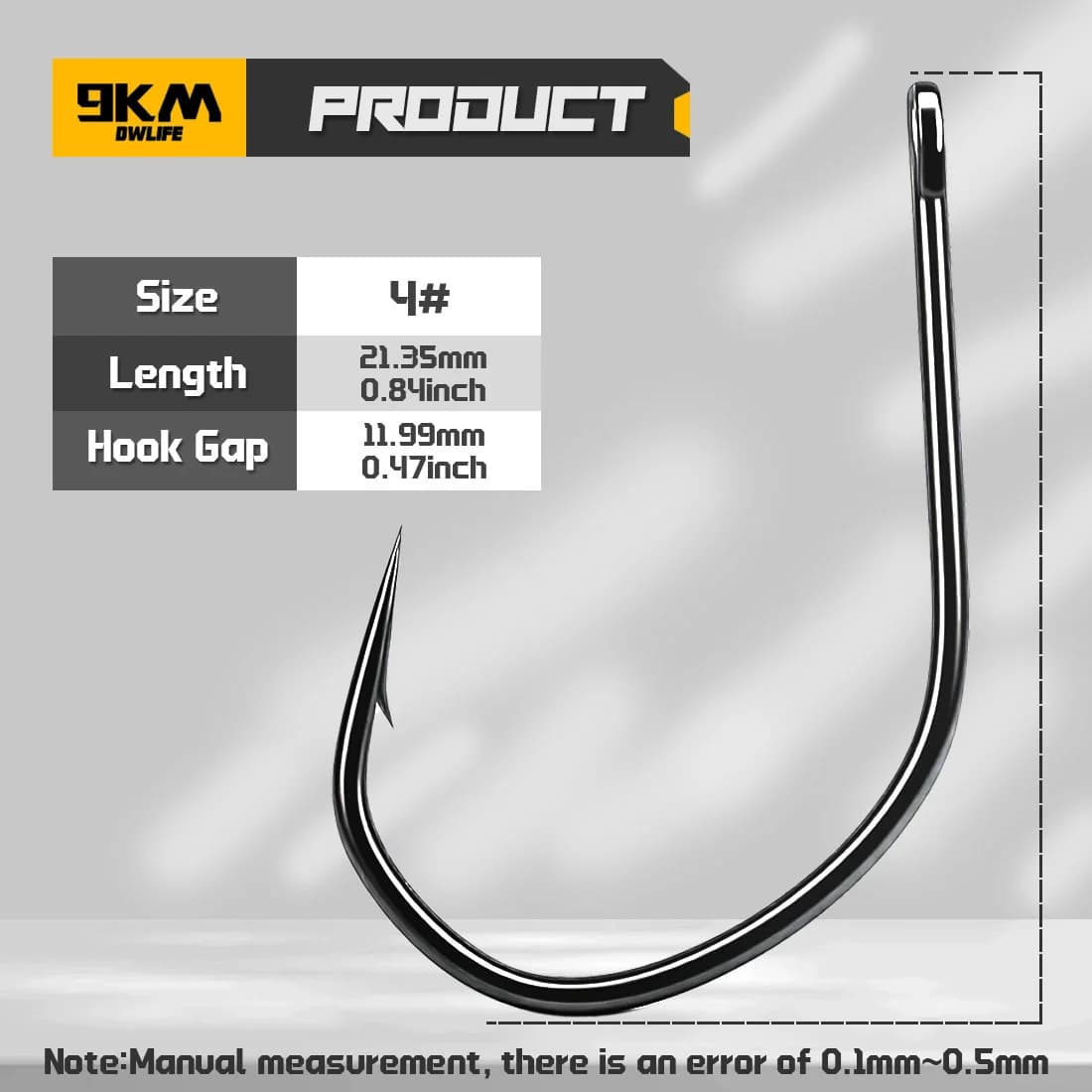 Ami Drop Shot Weedless per Wacky Worm Rig, 50-200pz