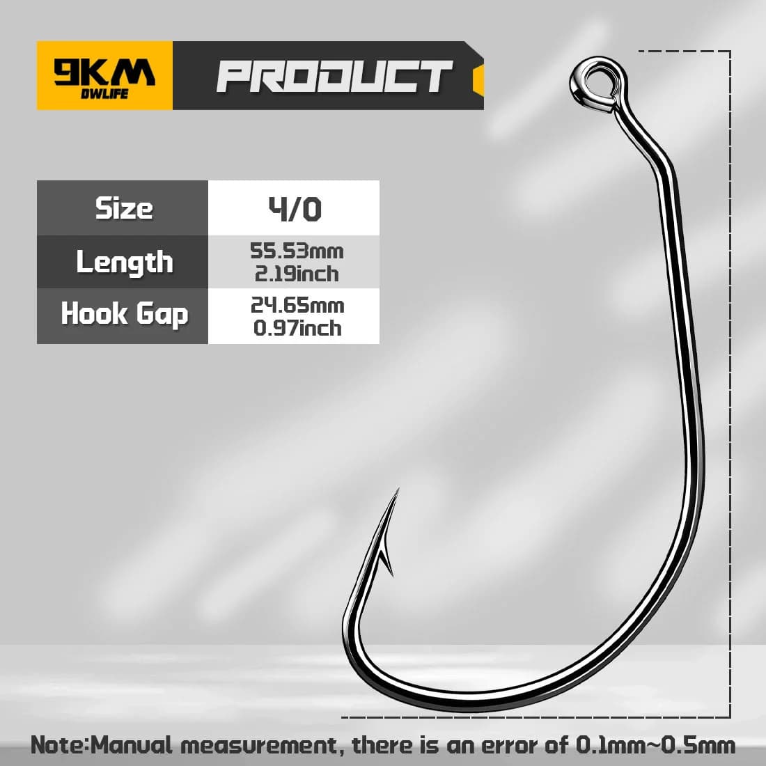 Ami Wacky Jig EWG per Vermi 25-100 Pezzi