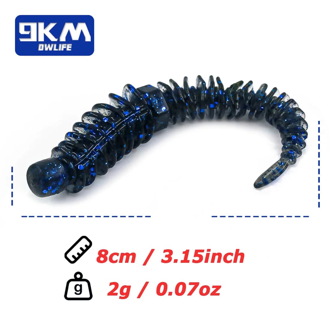 Swimbait in Plastica Morbida per Trota e Bass Jigging